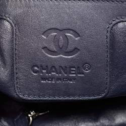 Pre Owned Chanel Red Quilted Leather Coco Cocoon Bowler Bag