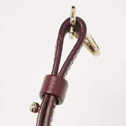 Pre Owned Chanel Burgundy Leather Mini Neo Executive Shopping Tote