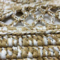 Chanel Raffia Beige Weaving Tote Bag
