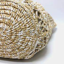Chanel Raffia Beige Weaving Tote Bag