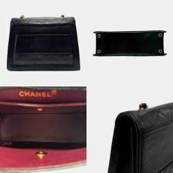 Chanel Lambskin Black Shoulder Bag