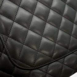 Chanel Leather Patent Black Cambon Line Large Coco Mark Tote Bag