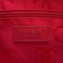 Chanel Leather Patent Black Cambon Line Large Coco Mark Tote Bag