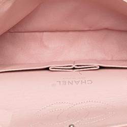 Chanel Pink Medium Classic Lambskin Double Flap