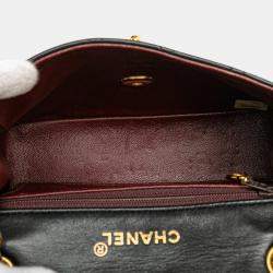 Chanel Black Mini Square Classic Lambskin Flap