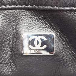 Pre Owned Chanel Black Quilted Leather Small Trendy CC Top Handle Bag