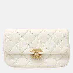 Chanel Caviar Chain Belt Bag