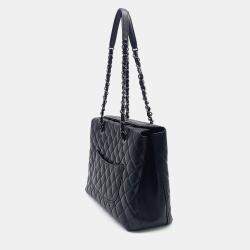 Pre Owned Chanel Caviar Chain Shoulder Bag