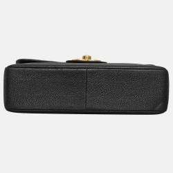 Pre Owned Chanel Vintage Caviar Jumbo Flap Bag
