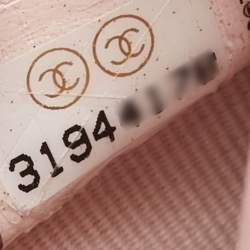 Chanel Light Pink Quilted Caviar Leather CC Wallet On Chain