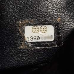 Chanel Black Quilted Caviar Leather Maxi Classic Single Flap Bag