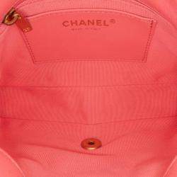 Chanel Pink Small Quilted Lambskin Funky Town Flap