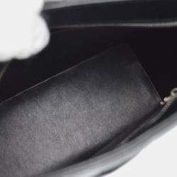Chanel Black Calfskin Medallion Tote Handbag