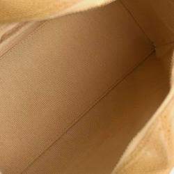Chanel Beige Calfskin Bowling Bag