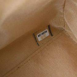 Chanel Beige Calfskin Bowling Bag