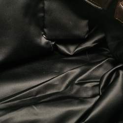 Pre Owned Chanel Choco Brown Twisted Glazed Leather Large Classic Tote