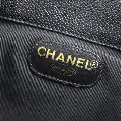 Chanel Black Calfskin Triple CC Backpack