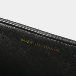 Chanel Black Calfskin Top Handle Handbag