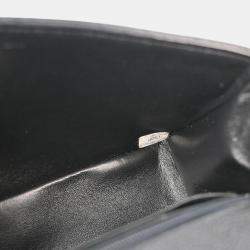 Chanel Black Calfskin Top Handle Handbag