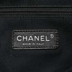 Chanel Grey Canvas Medium Deauville Shopper Tote