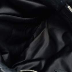 Chanel Black Quilted Leather On the Road Bag