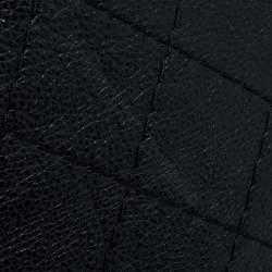 Chanel Black Quilted Leather On the Road Bag