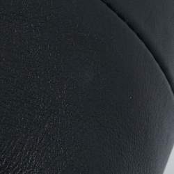 Pre Owned Chanel Black Quilted Leather Feather Weight Bowler Bag