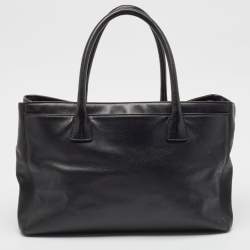Pre Owned Chanel Black Caviar Leather Large Cerf Executive Tote