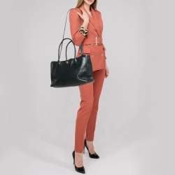 Pre Owned Chanel Black Caviar Leather Large Cerf Executive Tote