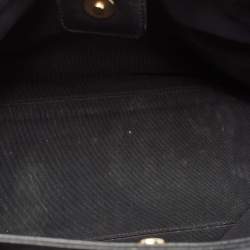 Pre Owned Chanel Black Caviar Leather Large Cerf Executive Tote