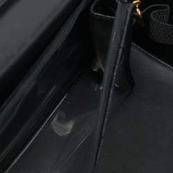 Pre Owned Chanel Black Caviar Leather CC Vanity Case 
