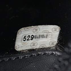 Pre Owned Chanel Black Caviar Leather CC Vanity Case 