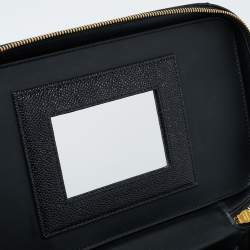 Pre Owned Chanel Black Caviar Leather CC Vanity Case 