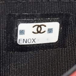 مملوكة مسبقًا Chanel Black Quilted Lambskin Leather 19 Card Holder