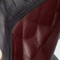 Chanel Black Quilted Aged Leather Classic 225 Reissue 2.55 Flap Bag