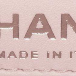 Pre Owned Chanel Pink Extra Mini Iridescent Caviar Coco Handle Bag