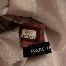 Pre Owned Chanel Pink Nylon New Travel Line East West Flap
