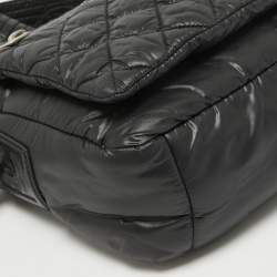 Chanel Black Quilted Nylon Small Coco Cocoon Messenger Bag