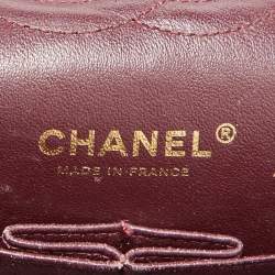 Pre Owned Chanel Black Caviar Leather Medium Classic Double Flap Bag