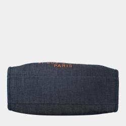Pre Owned Chanel Denim Large Deauville Tote Bag