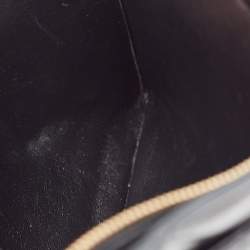 Pre Owned Chanel Black Quilted Leather Chain Tote