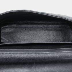 Pre Owned حقيبة شانيال سوداء جلد كافيار ماتيلسي مارك كوكو