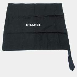Chanel Caviar Skin Black Seal Chevron  Shoulder Bag