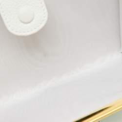 Chanel White Caviar Leather CC Timeless Continental Wallet