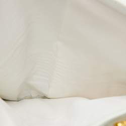 Chanel White Caviar Leather CC Timeless Continental Wallet