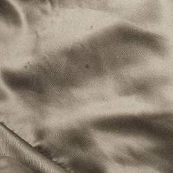 Pre Owned Chanel Black Quilted Jersey Fabric Melrose Cabas Bag