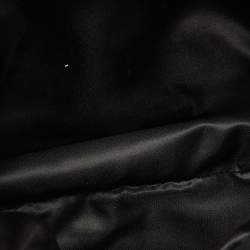 Pre Owned Chanel Black Leather Hidden Chain CC Logo Flap Bag