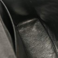 Chanel Black Quilted Caviar Leather Maxi Classic Single Flap Bag