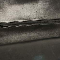 Chanel Black Quilted Leather Jumbo Classic Double Flap Bag