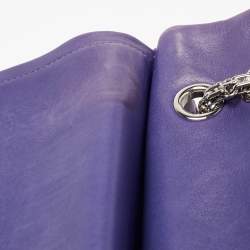 Chanel Purple Quilted Leather Classic 227 Reissue 2.55 Flap Bag